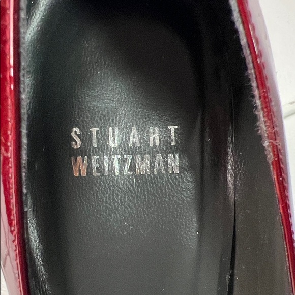 Stuart Weitzman Dark Red Heels - Picture 3 of 7